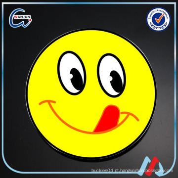 Personalizado Expression pacote gravado smiley face emblemas